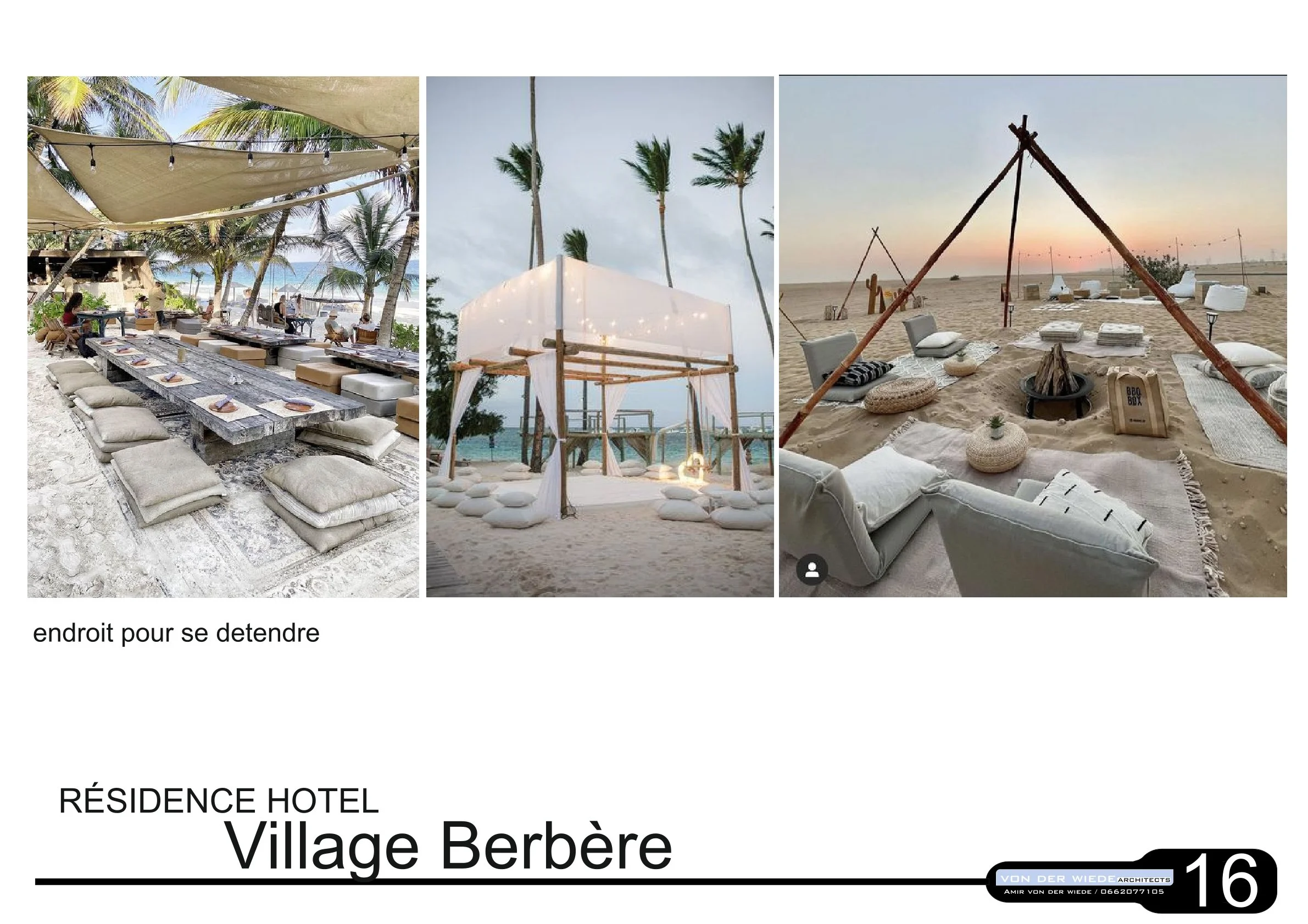 Page 16 du projet 6 Village Berbere