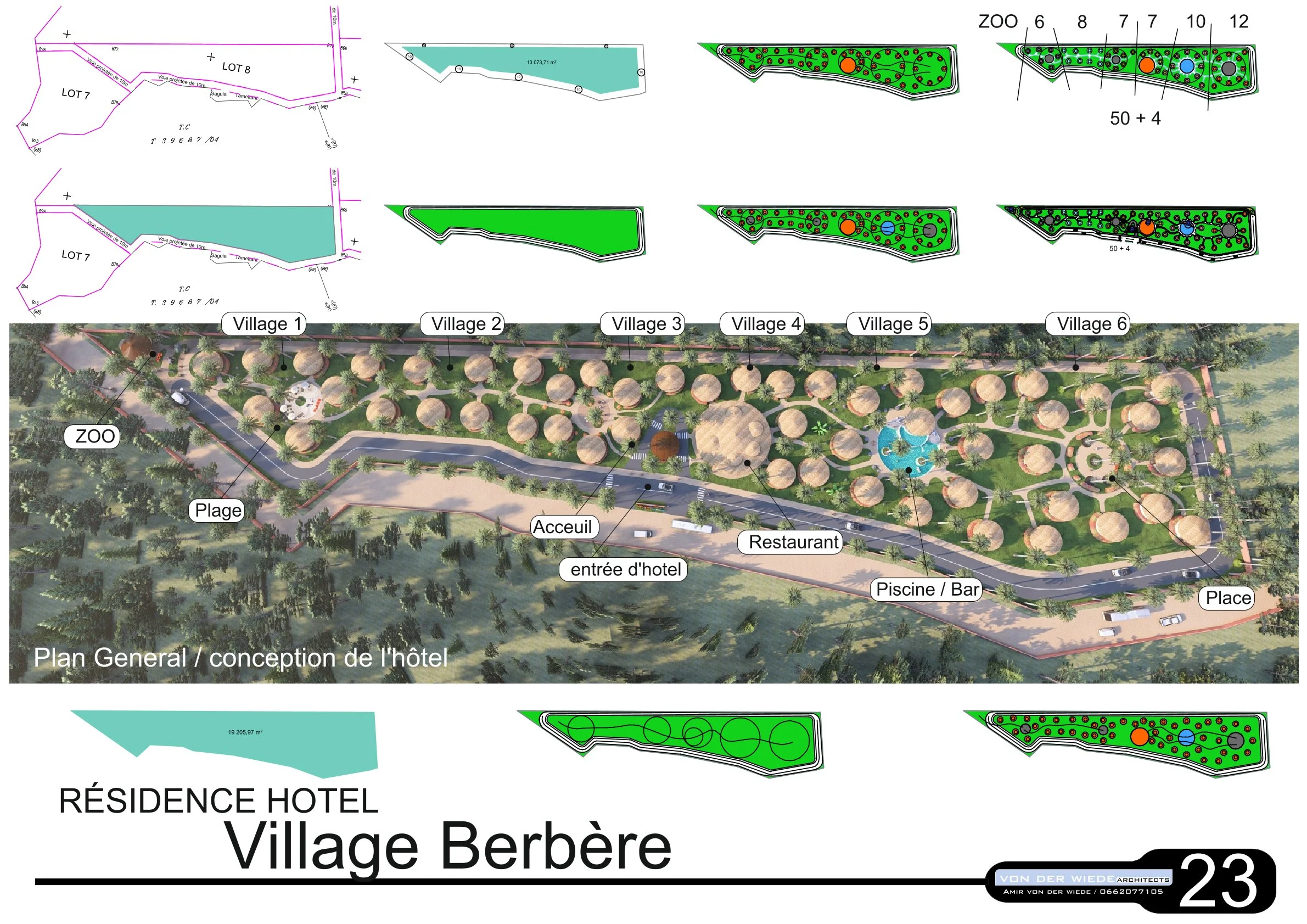 Page 23 du projet 6 Village Berbere