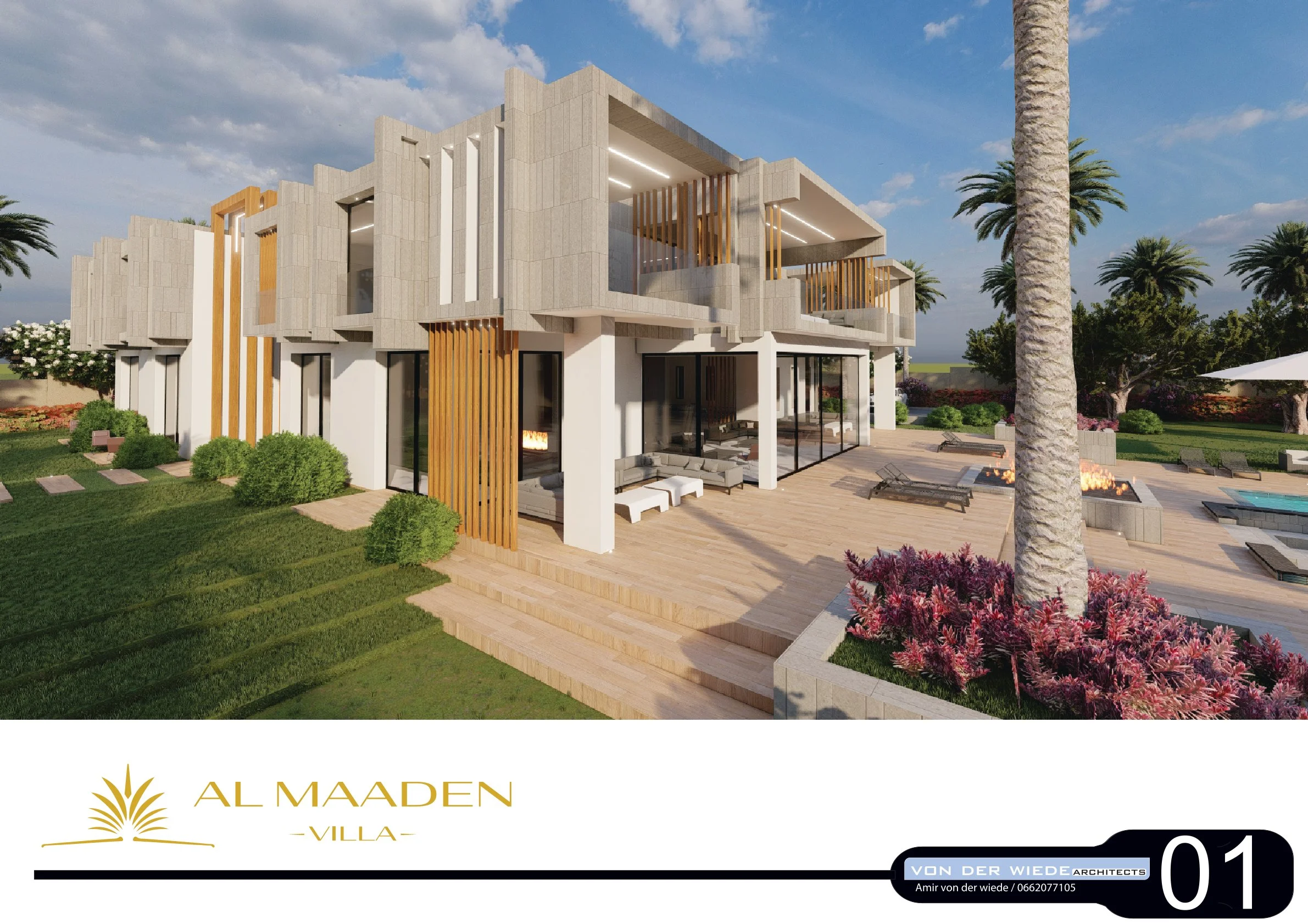 Page 3 du projet Al maaden villa 