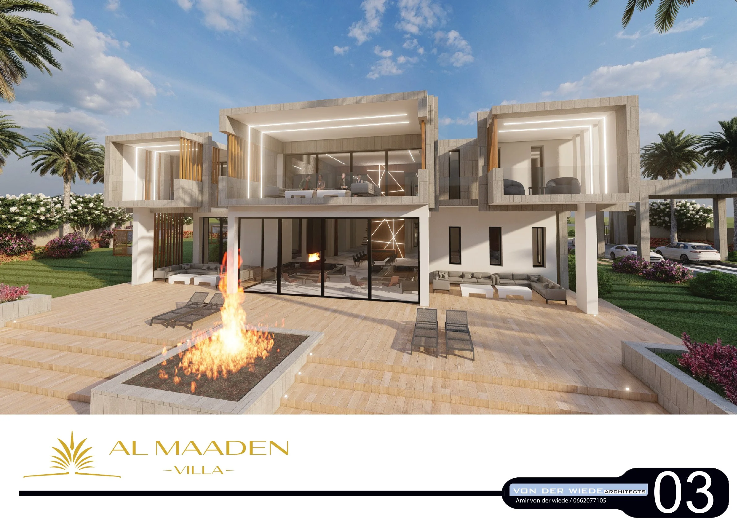 Page 4 du projet Al maaden villa 