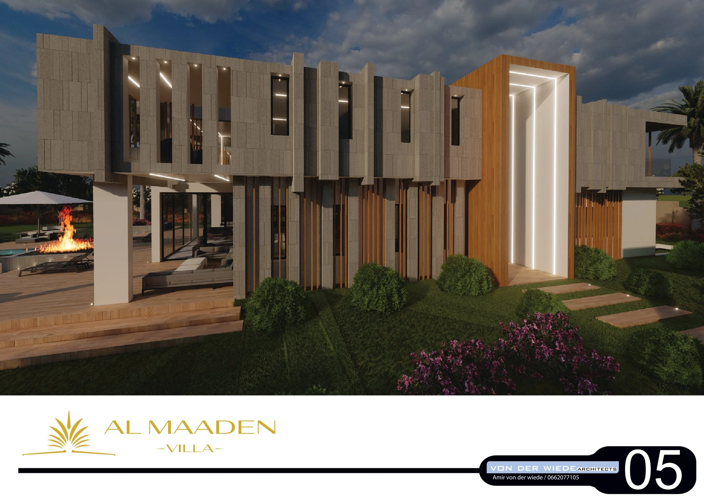 Page 6 du projet Al maaden villa 