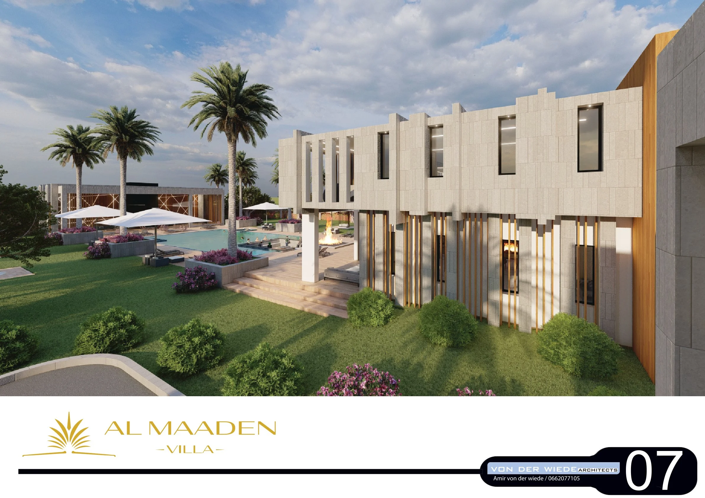 Page 8 du projet Al maaden villa 