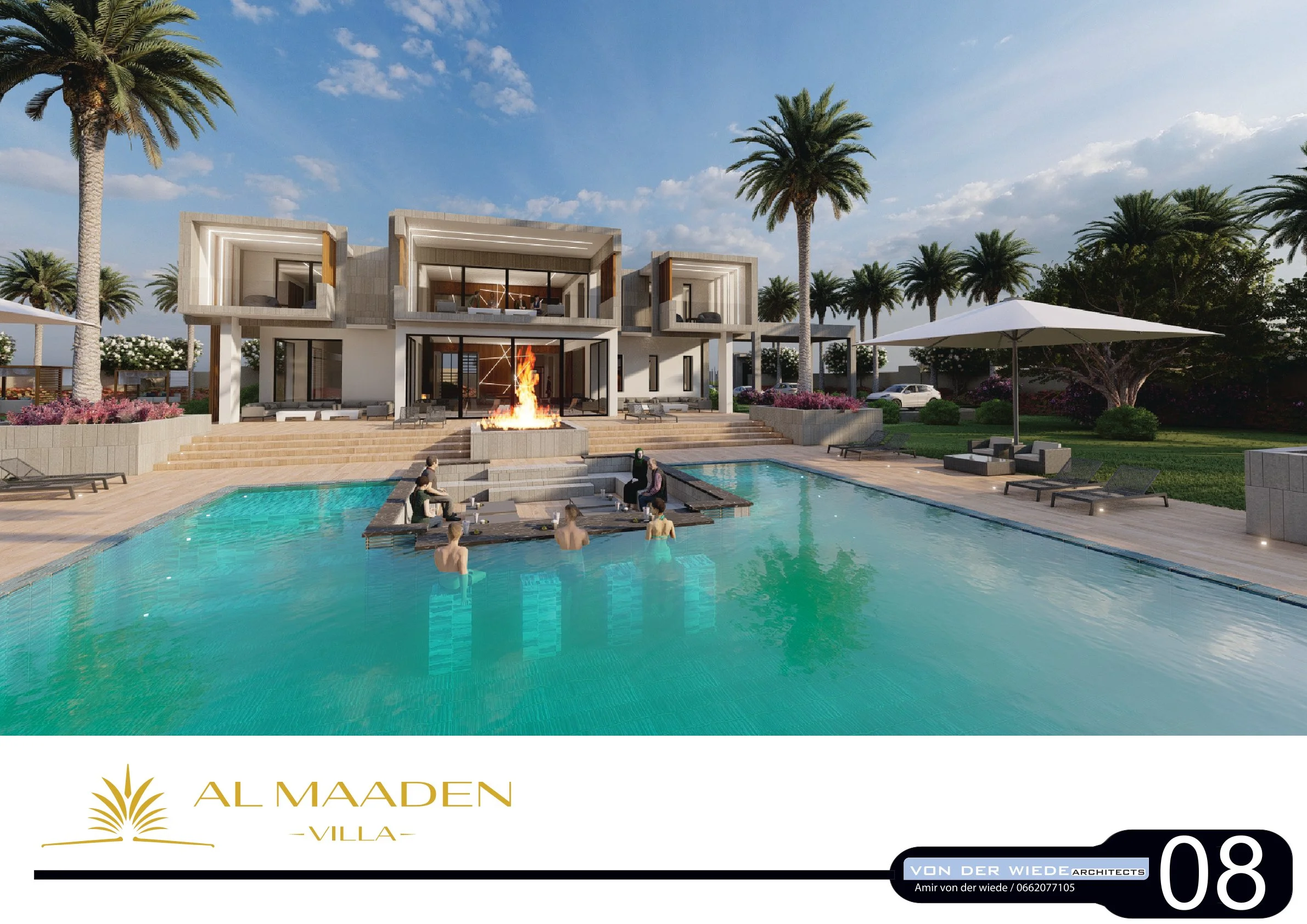 Page 9 du projet Al maaden villa 