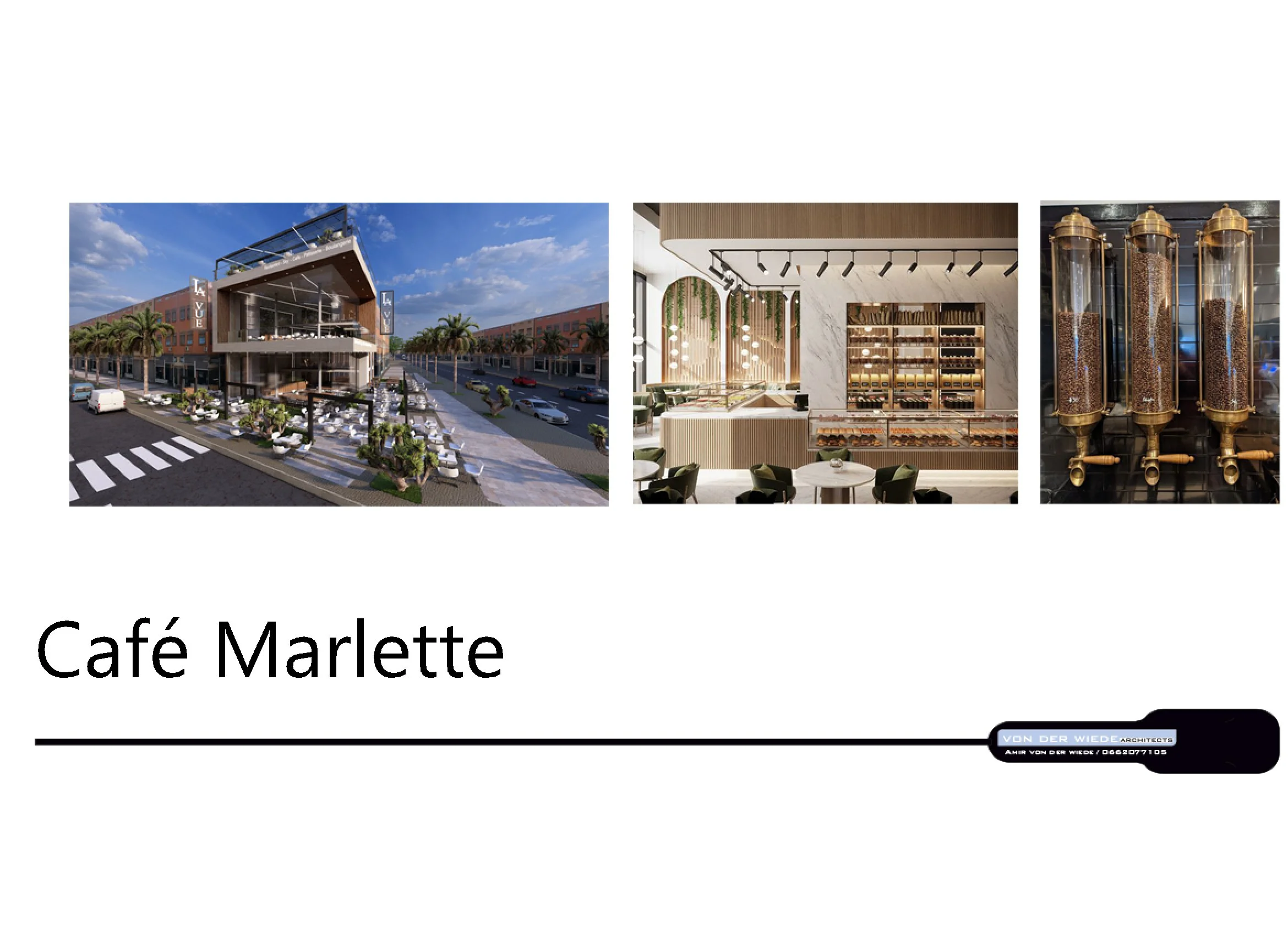 Page 1 du projet Marlette 